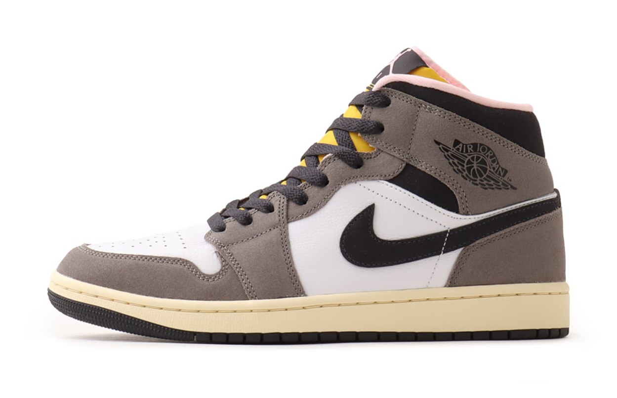 Jordan 1 Mid SE White Cave Stone