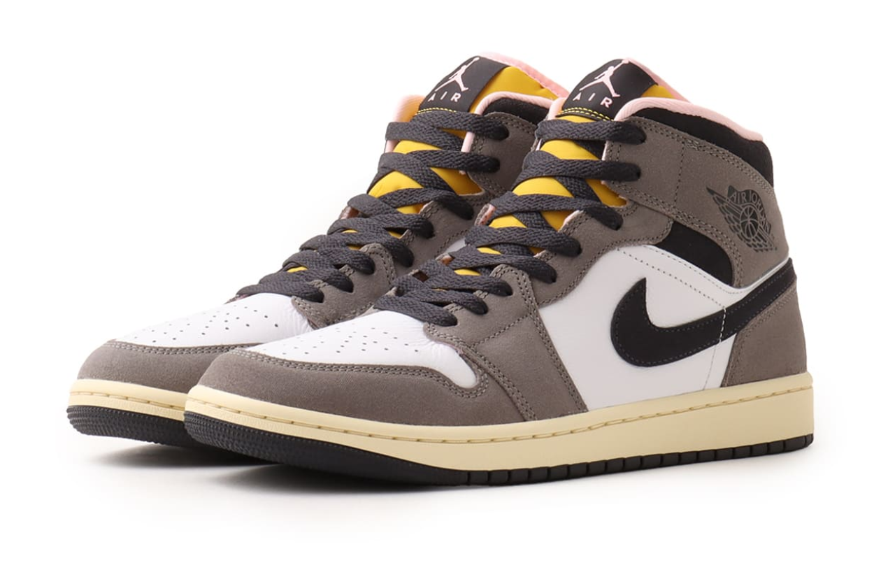 Jordan 1 Mid SE White Cave Stone