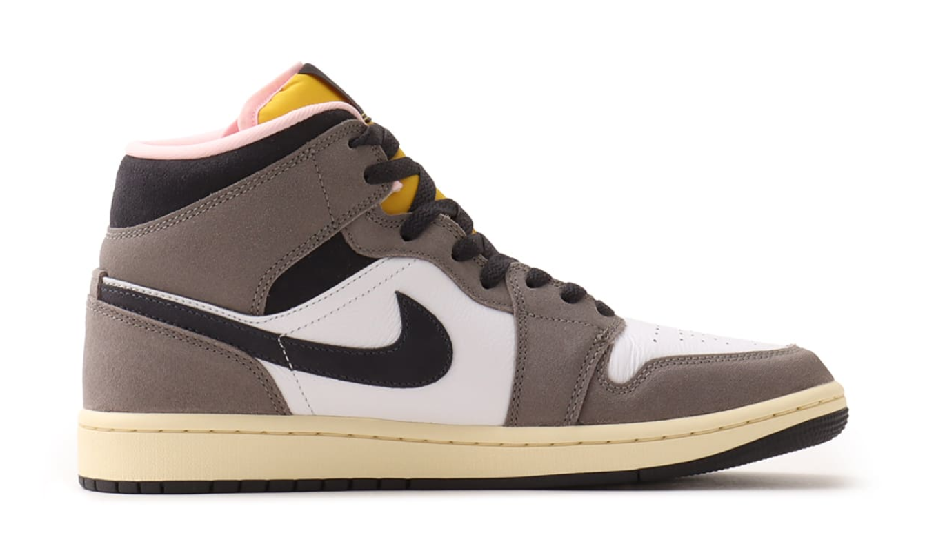 Jordan 1 Mid SE White Cave Stone