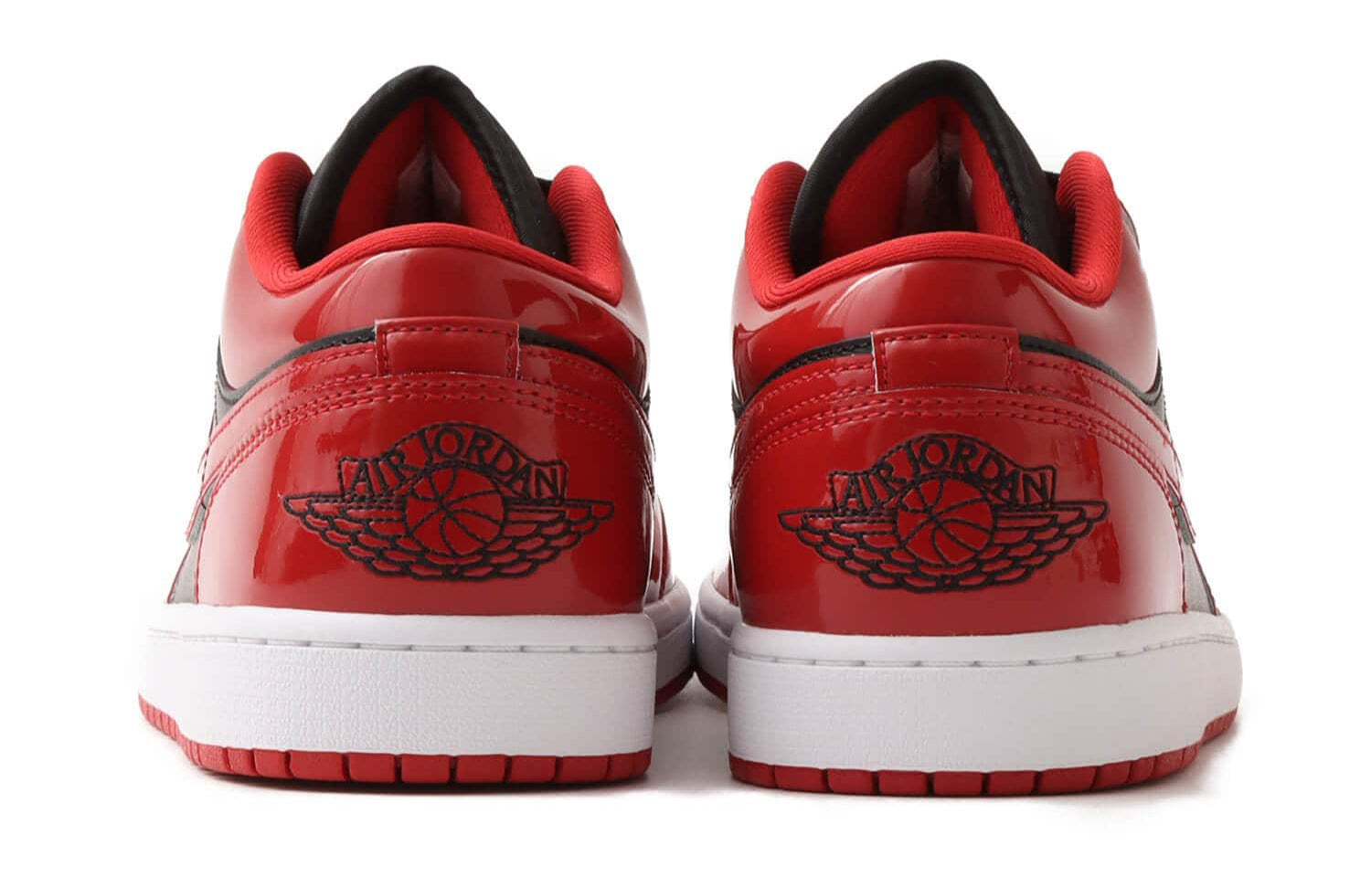 Jordan 1 Low SE Patent Varsity Red Black