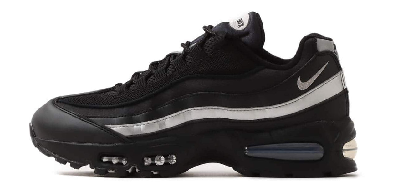 Nike Air Max 95 OG Big Bubble Black White Metallic Silver