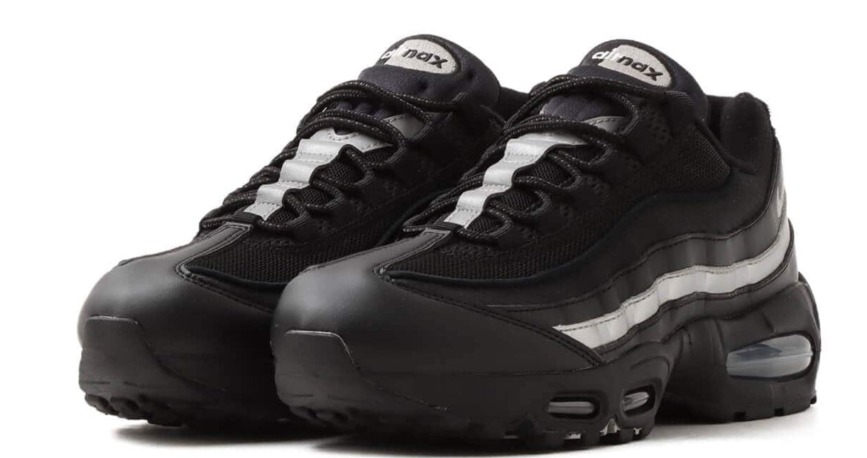 Nike Air Max 95 OG Big Bubble Black White Metallic Silver