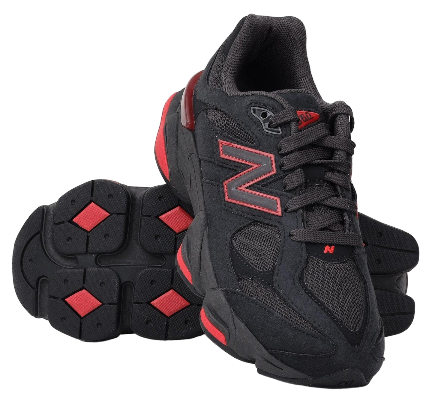 New Balance 9060 Black Red (GS)