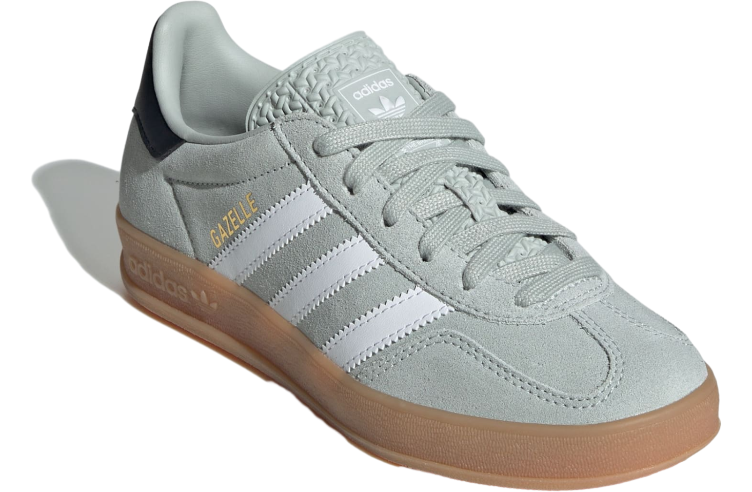 Adidas Gazelle Indoor Wonder Silver Cloud White Core Black (GS)