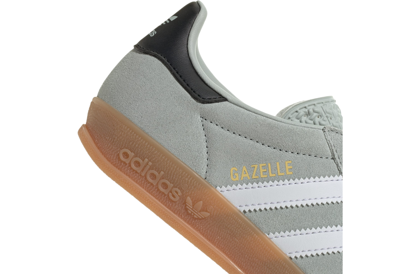 Adidas Gazelle Indoor Wonder Silver Cloud White Core Black (GS)