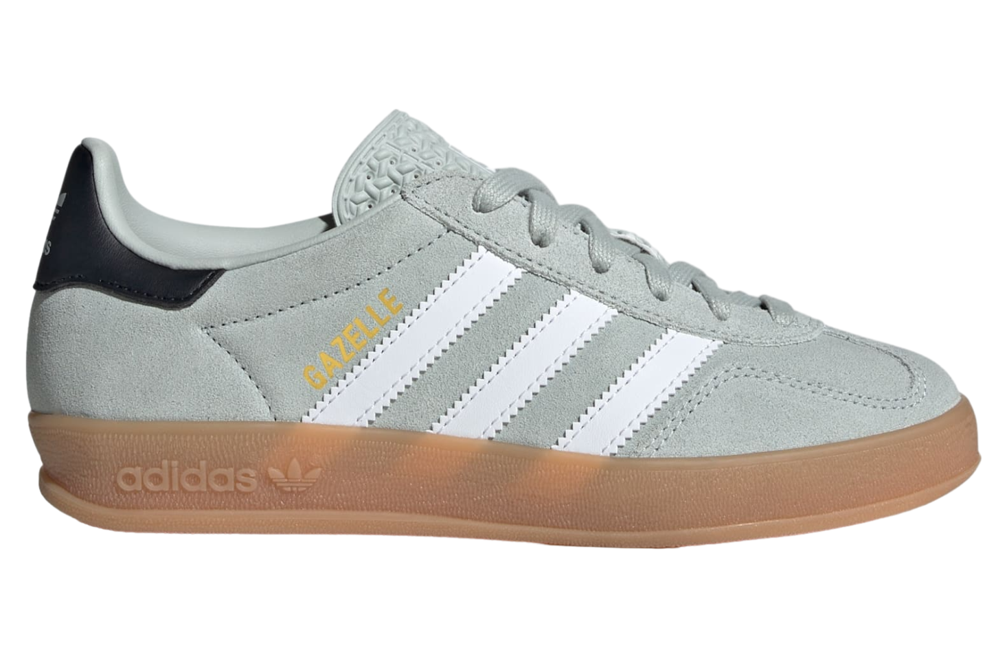 Adidas Gazelle Indoor Wonder Silver Cloud White Core Black (GS)