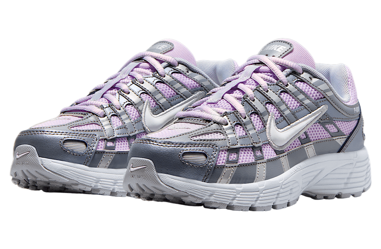 Nike P-6000 Doll Smoke Grey Metallic Silver White (GS)