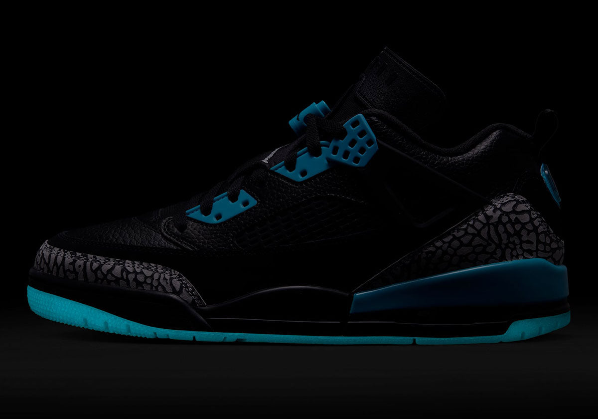Jordan Spizike Low Black Gamma Blue