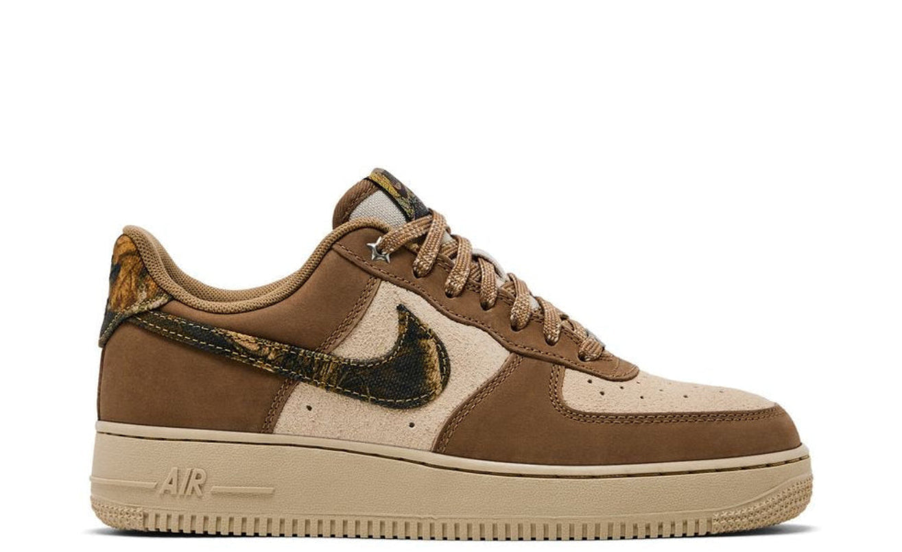 Nike Air Force 1 Low '07 Realtree Rattan Rocky Tan Seal Brown Camo