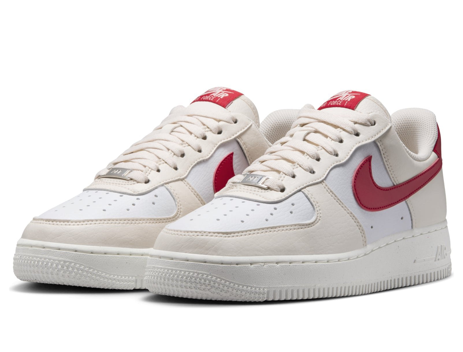 Nike Air Force 1 Low '07 Next Nature Pale Ivory University Red (Women's)