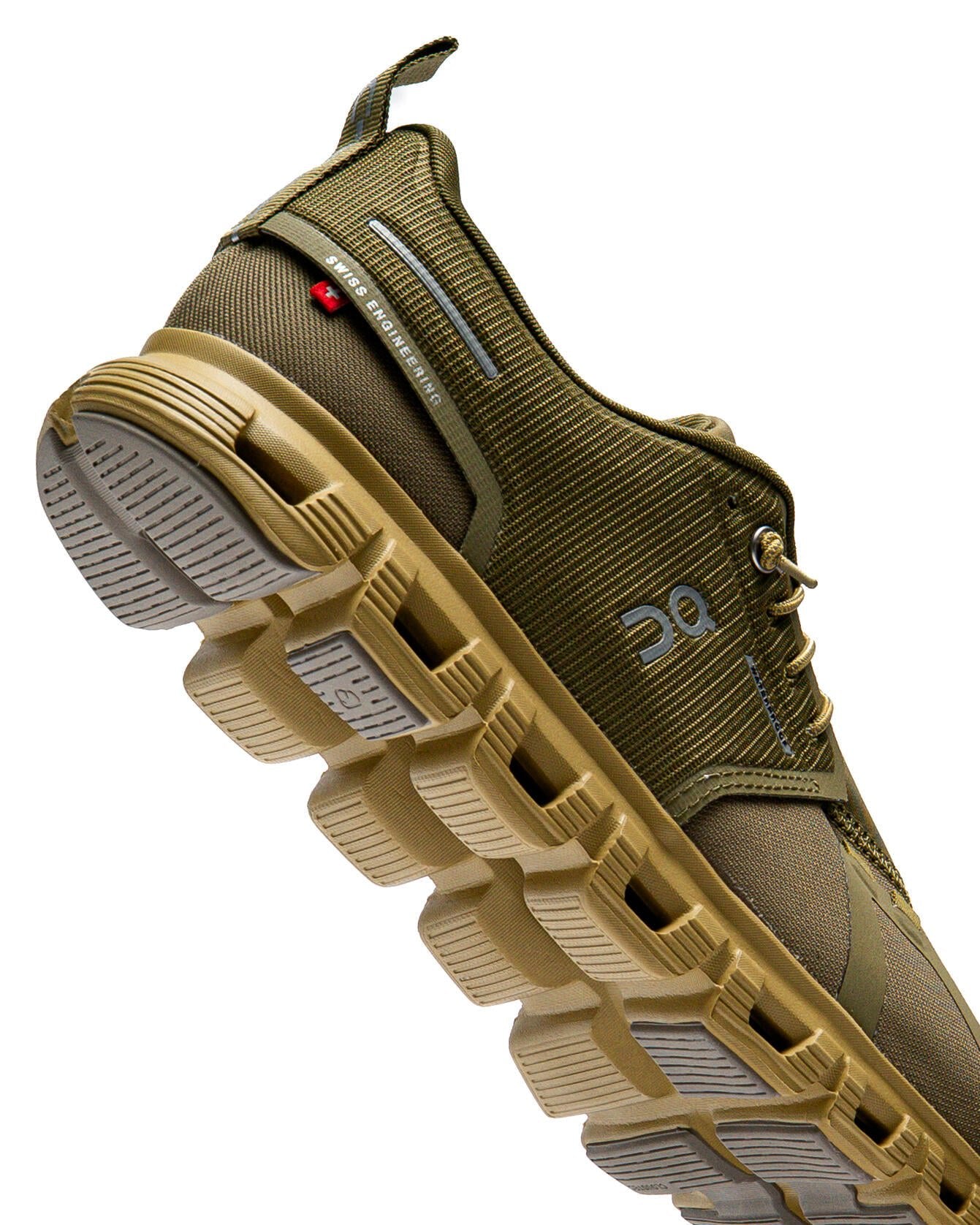On Running Cloud 6 Waterproof Olive Safari
