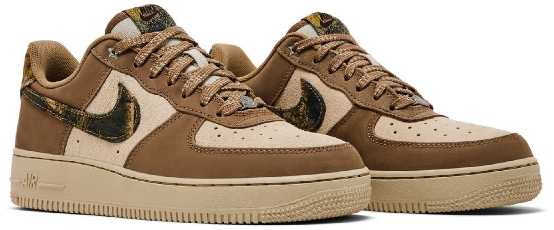 Nike Air Force 1 Low '07 Realtree Rattan Rocky Tan Seal Brown Camo