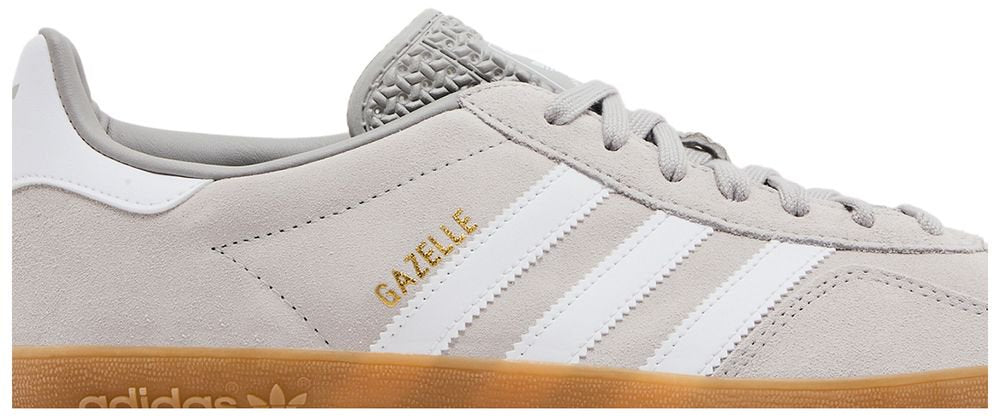 Adidas Gazelle Indoor Grey Cloud White Gold Metallic