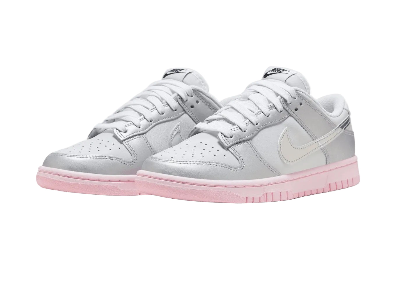 Nike Dunk Low LX Metallic Silver Pink Foam (Women's)