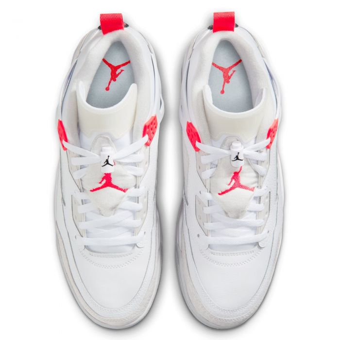 Jordan Spizike Low White Bright Crimson