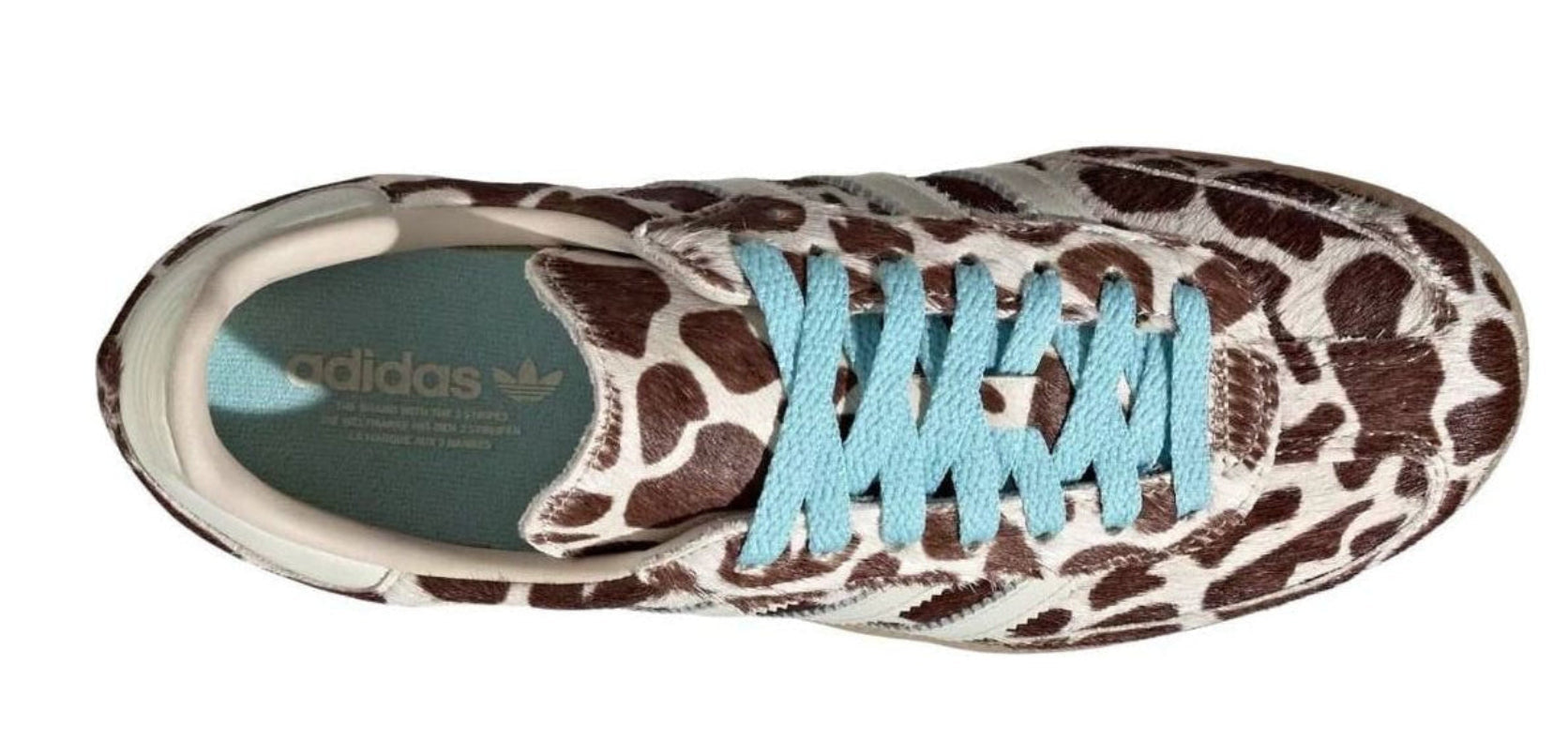 Adidas Samba OG Giraffe Print Crystal Linen (Women's)