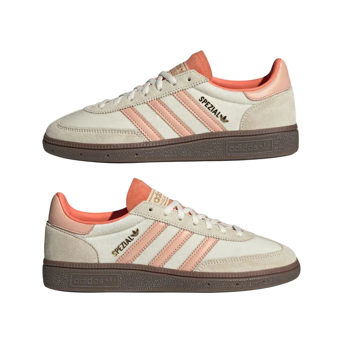 Adidas Handball Spezial Cream White Coral Velvet (Women's)