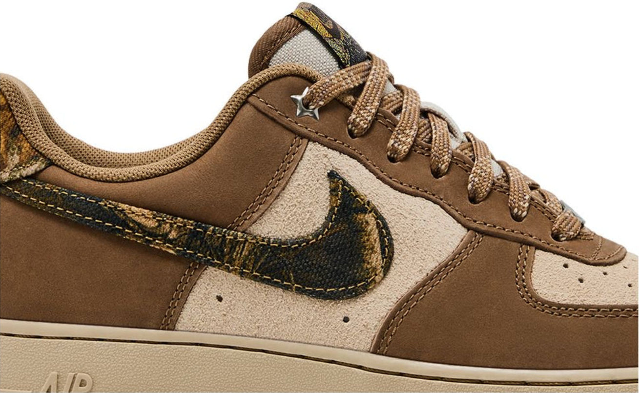 Nike Air Force 1 Low '07 Realtree Rattan Rocky Tan Seal Brown Camo