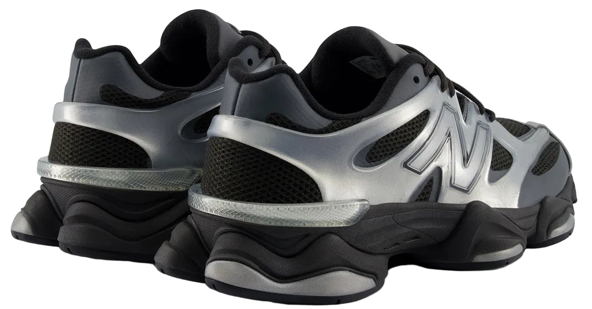 New Balance 9060 X Silver Metallic Black Cement