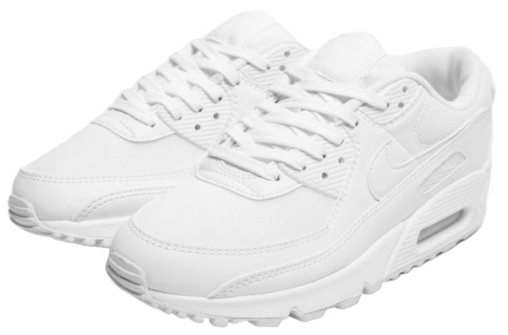 Nike Air Max 90 White Metallic Silver (GS)