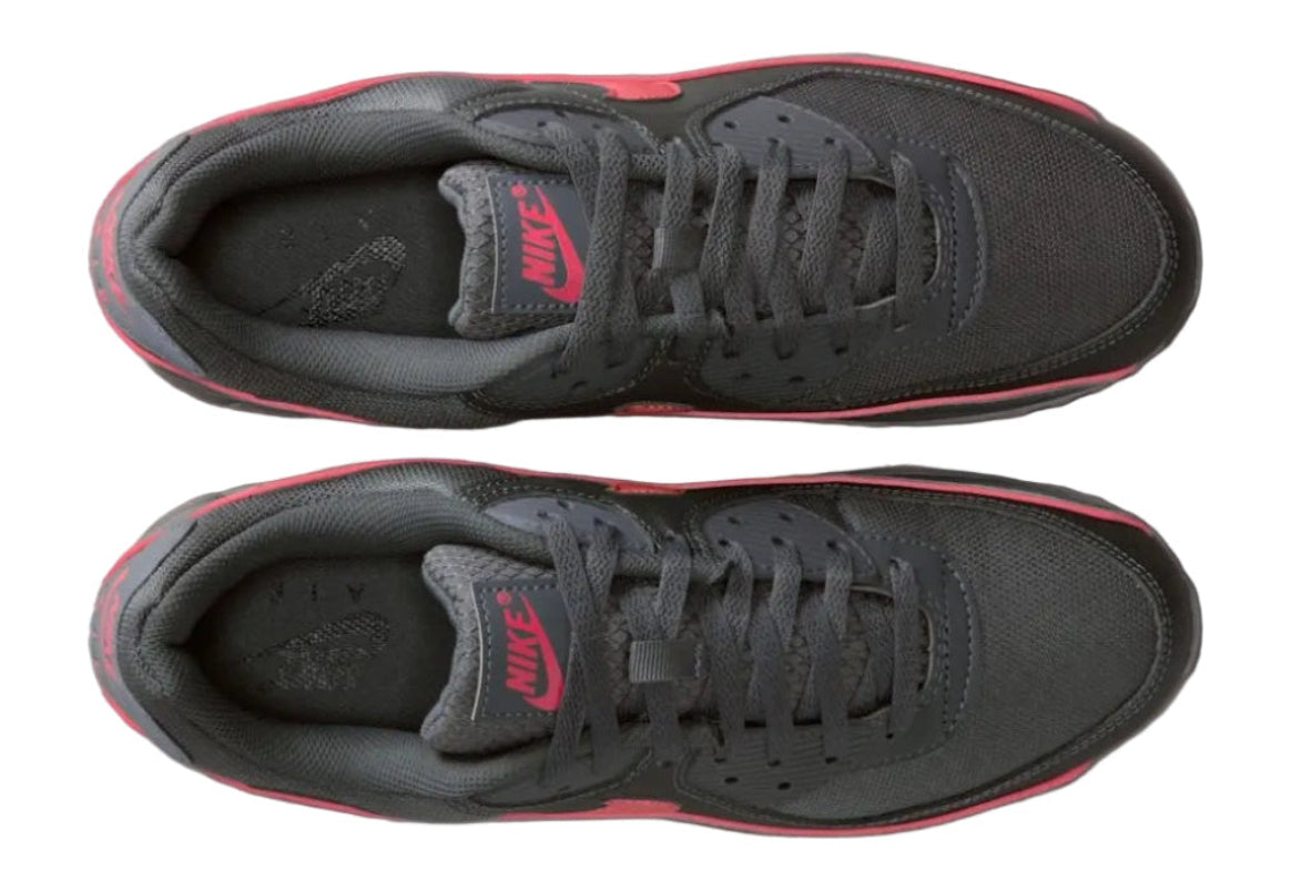 Nike Air Max 90 Premium Iron Grey University Red