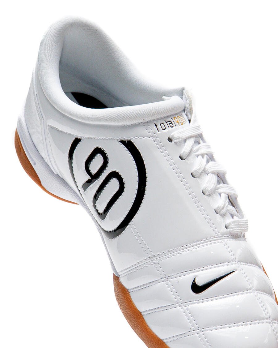 Nike Total 90 3 Patent White Black (Women's)