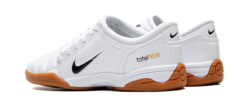 Nike Total 90 3 Patent White Black (Women's)