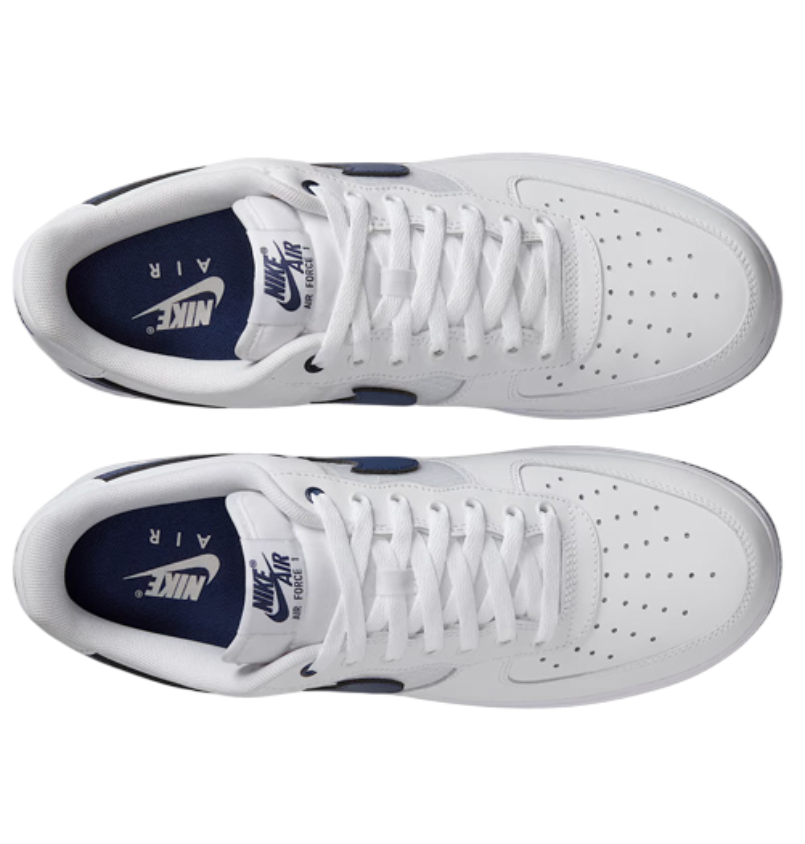 Nike Air Force 1 Low '07 LV8 SE Mesh Tape White Midnight Navy