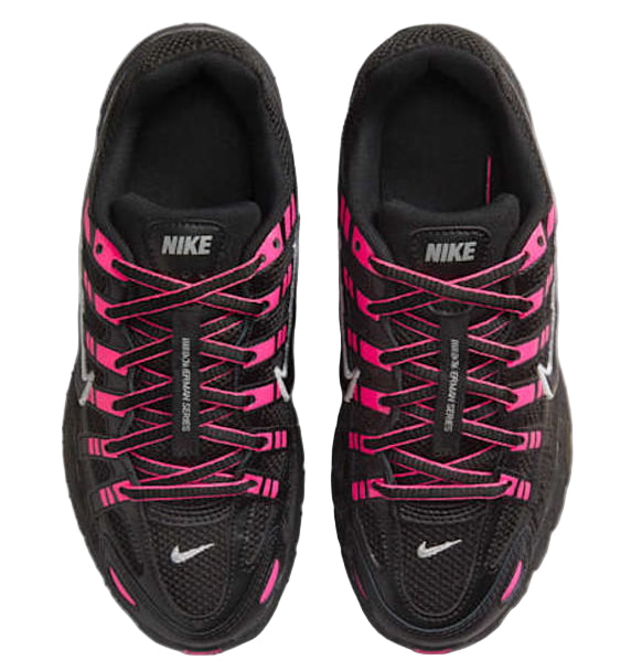 Nike P-6000 Pink Blast Metallic Silver Black